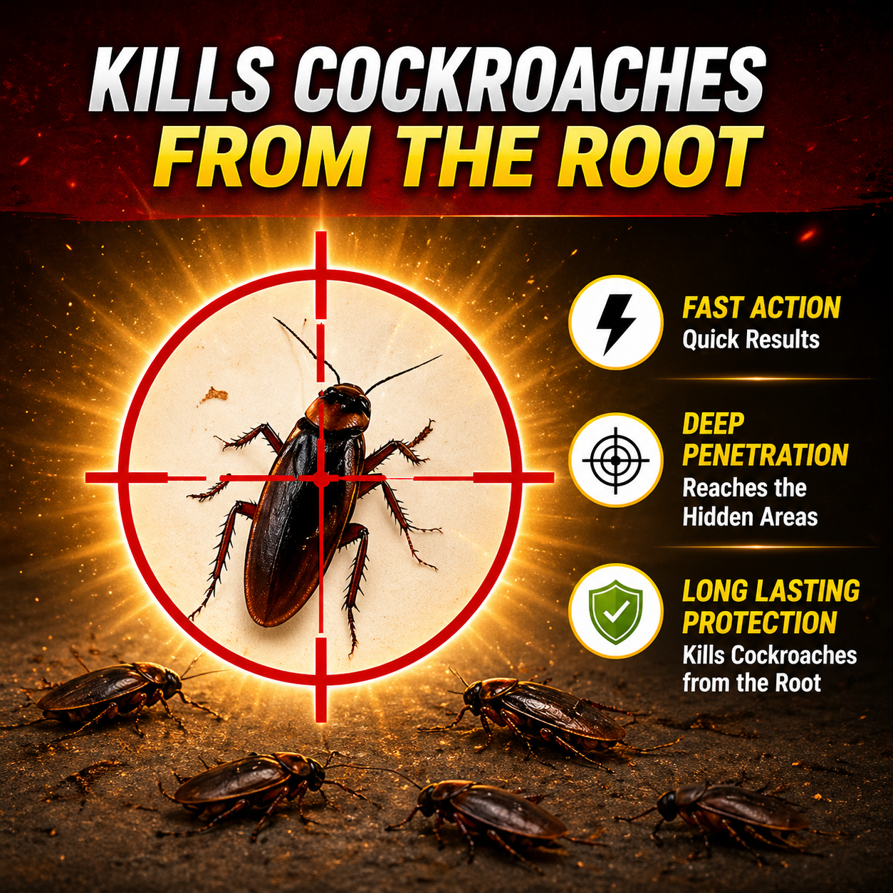 X Force Herbal Cockroach Control Powder (Pack Of 2 )