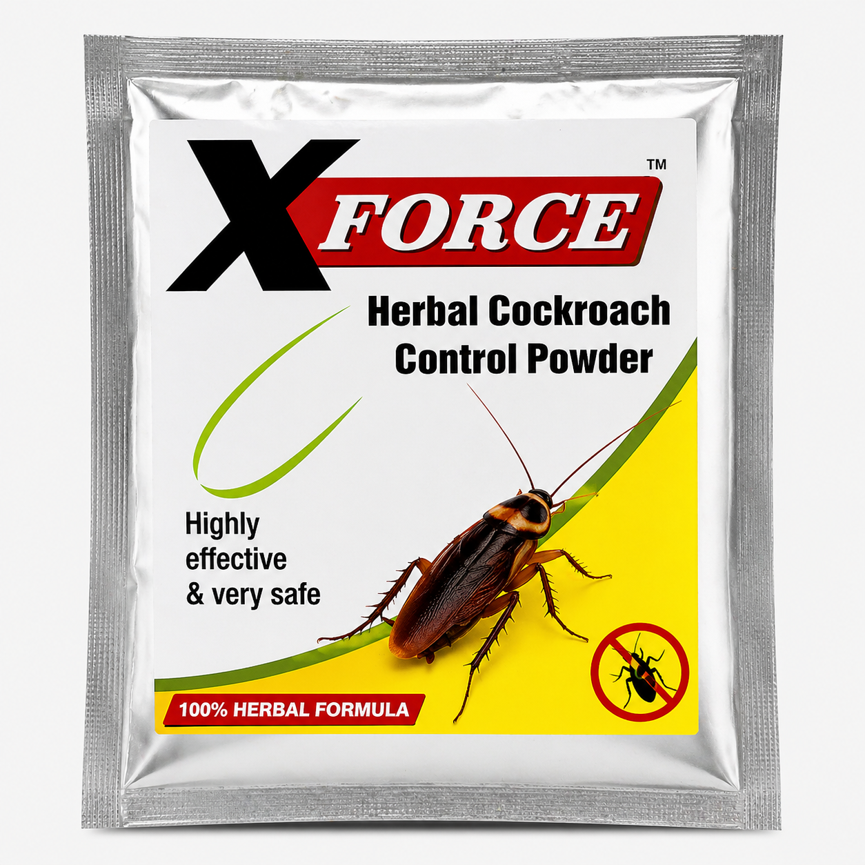 X Force Herbal Cockroach Control Powder (Pack Of 2 )